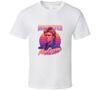 Macgyver Tv Show Retro 80s Neon Portrait Unisex T-shirt