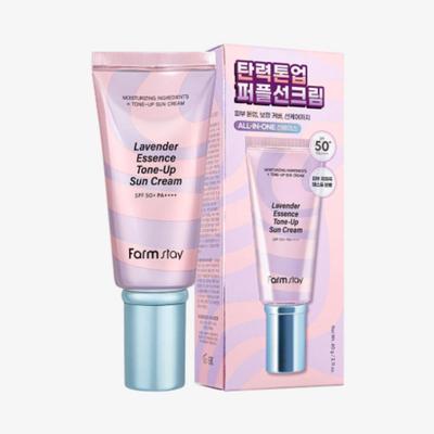 Lavendel Essenz Tone-Up Sonnencreme 60g LSF50+ PA++++