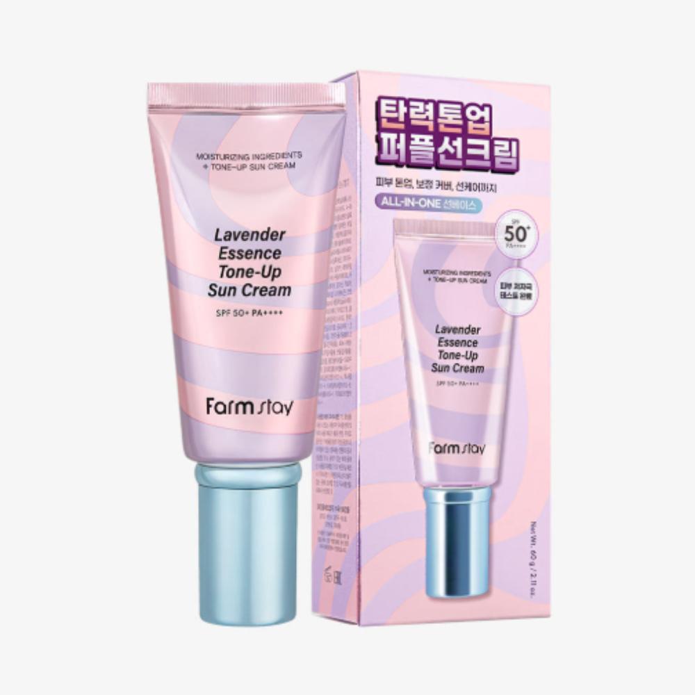 Farmstay Lavender Essence Tone Up Sun Cream 60g SPF50+ PA++++