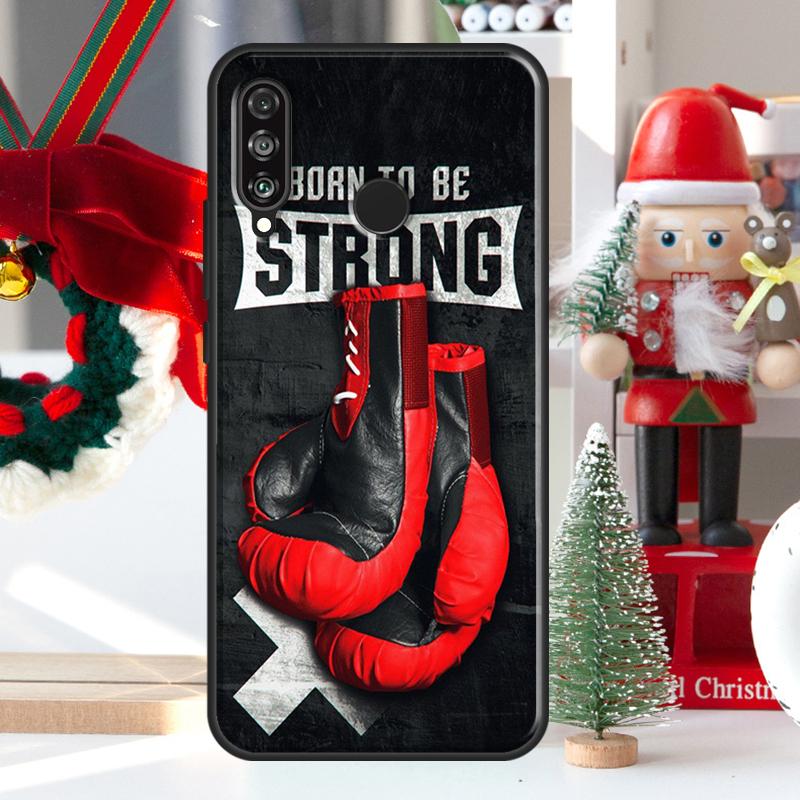 Boxing Gloves For Huawei Nova 7i 8i 11i 12i 12s Y73 Y70 Y90 Y60 Y72 Y61 Y91 9 10 SE P30 Pro P40 Lite Case
