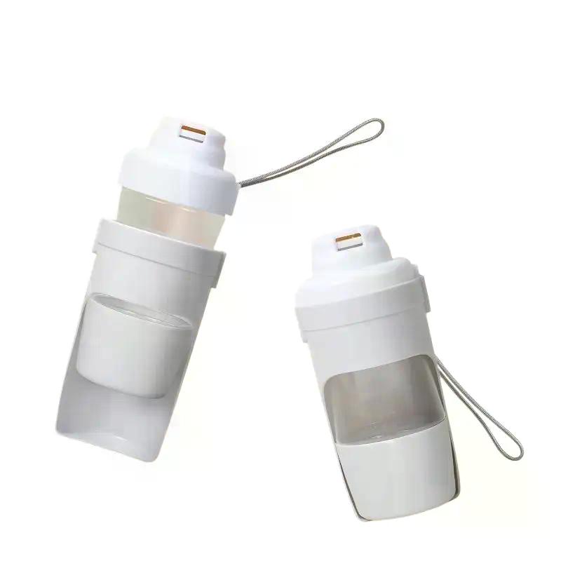 Portable Dog Cat Water Bottle With Storage Food And Water Container For Puppy Pets Dogs Feeder Bowl Outdoor Travel Pet Supplies
