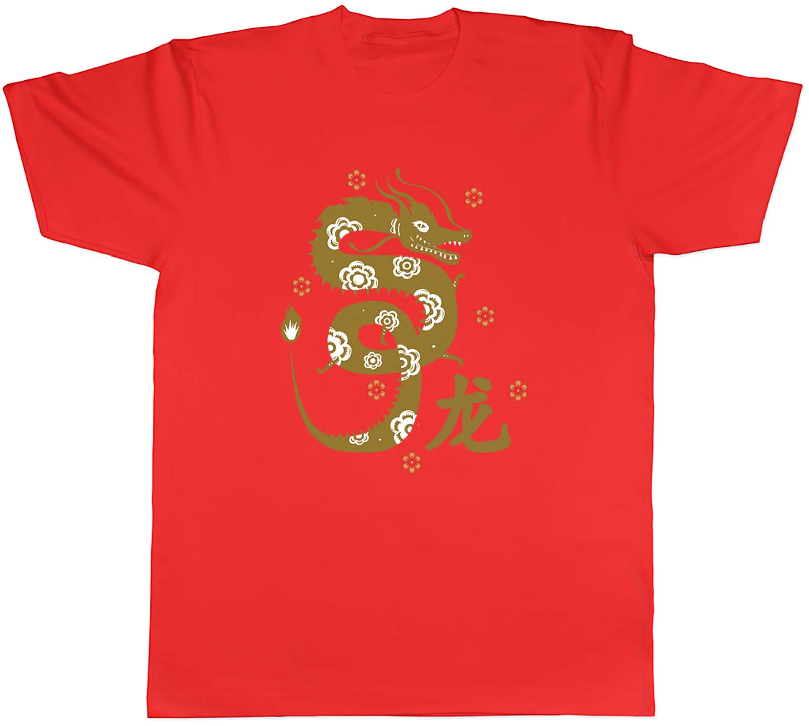 Chinese New Year Unisexs TShirt Year of the Dragon Festival Tee Gift S