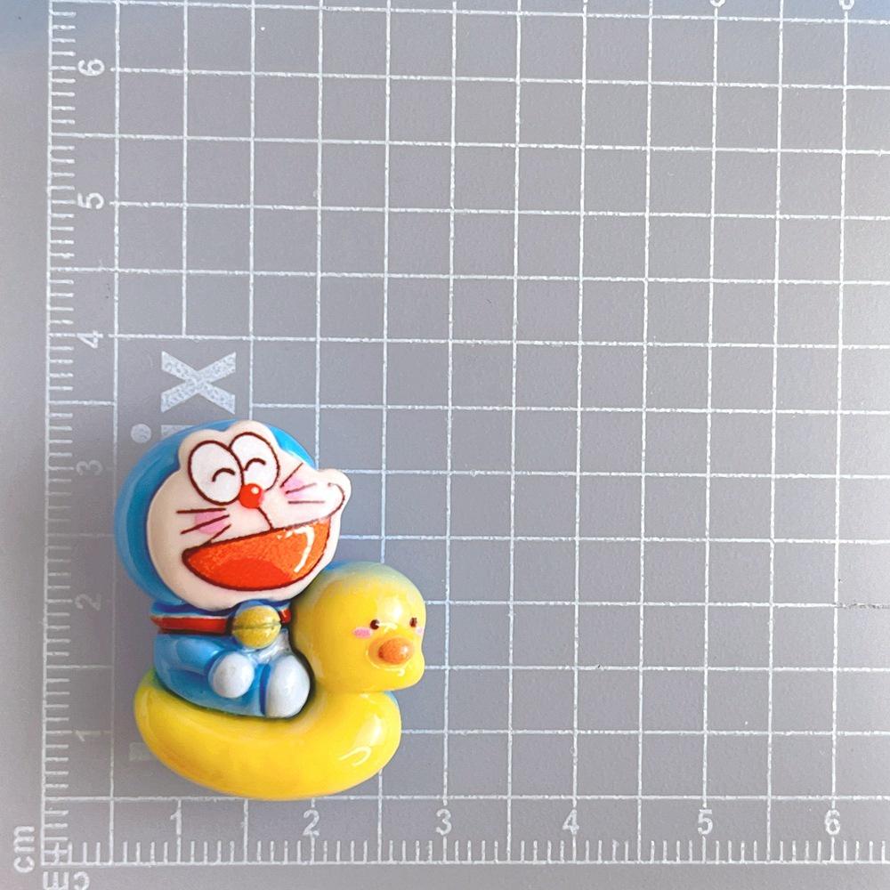 Cute Blue Cat Resin Accessories For Diy Hair Accessories And Phone Cases Cartoon Character Elements
