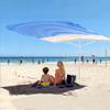Windproof UV-Blocking Quick-Open Beach Umbrella Canopy, Portable Camping Tent for Outdoor Use