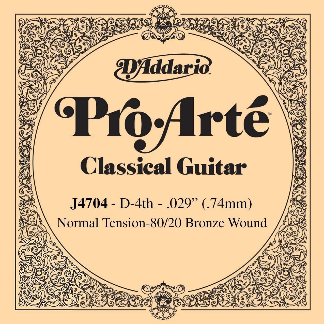 

Комплект из 5 струн для классической гитары ProArte D Addario, D-4th J4704, [ ]