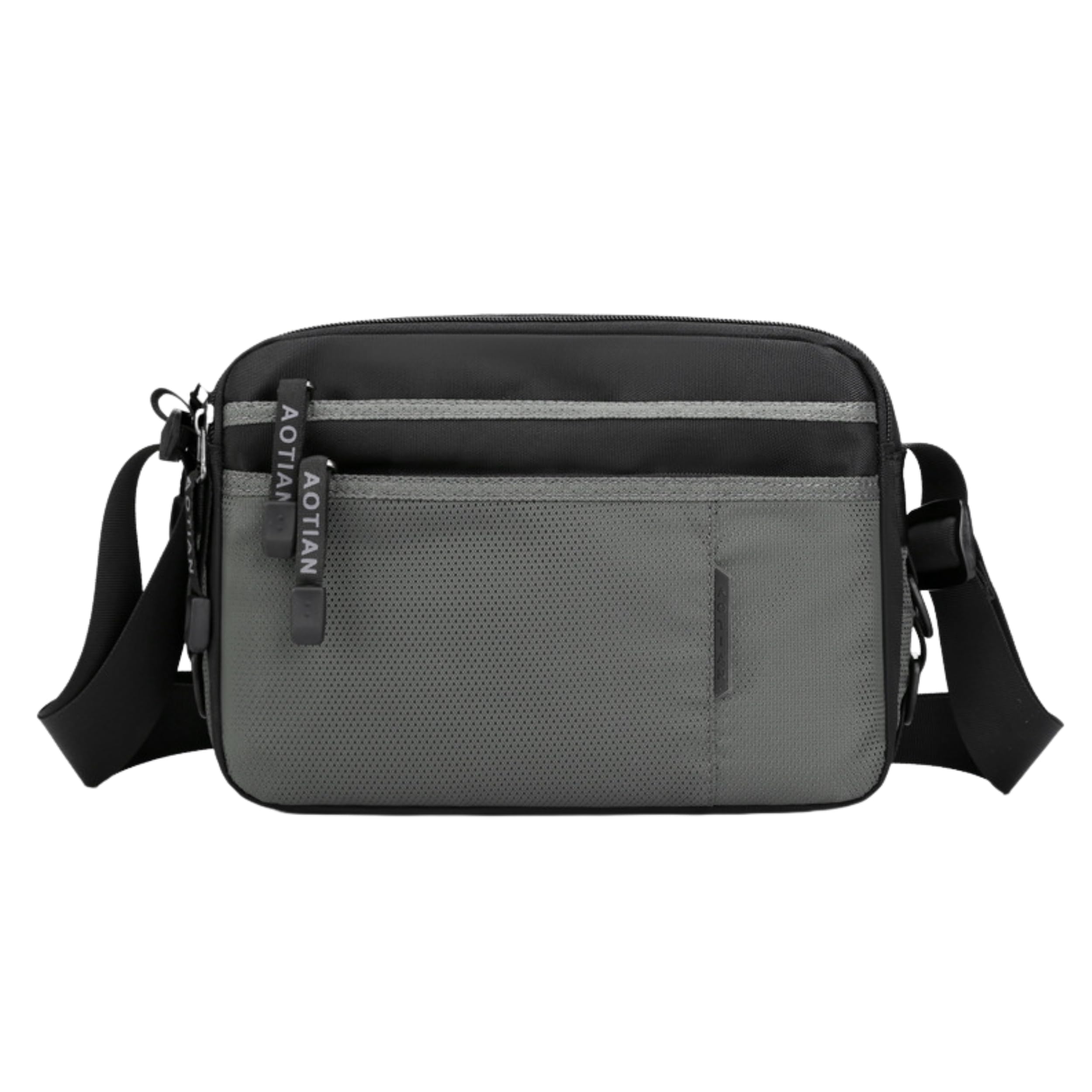 

Легкая наплечная сумка Azul Mar с кроссбоди, мини-горизонтальная, идеально подходит для и активного отдыха, мужская водоотталкивающая, с несколькими отделениями, сумка, маленькая, серый