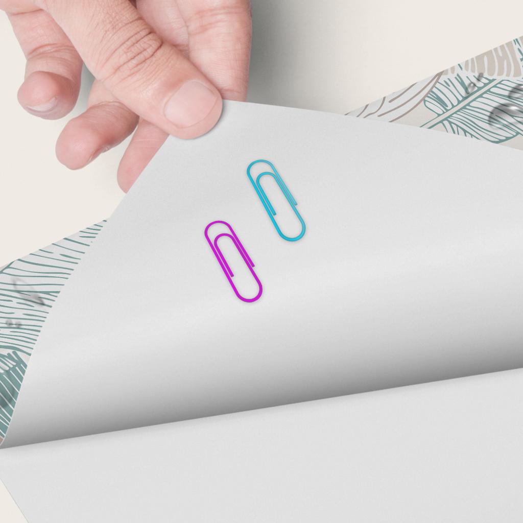 Plant Flower Texture Abstract Wall Sticker Self-Adhesive Tiktok Bedroom Wall Sticker Home Wallpaper Sticker