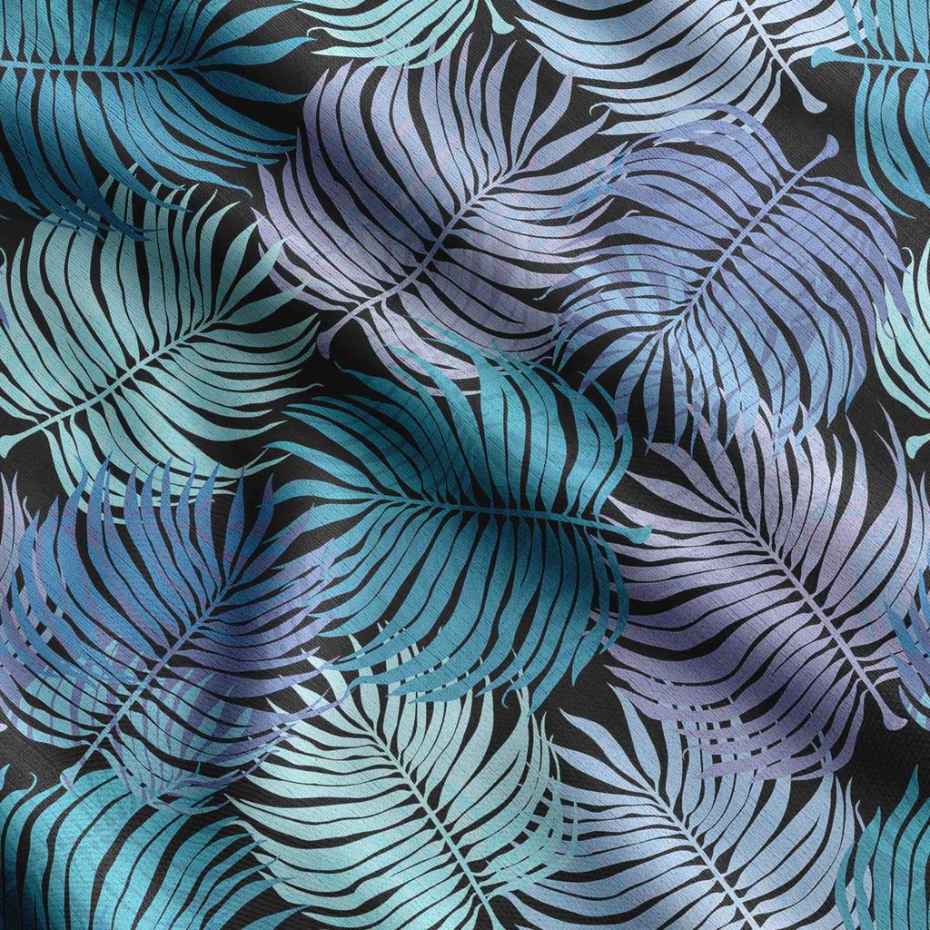 Soimoi Leaves Print,  Cotton Cambric, Quilting Fabric Sold by The Yard 42 Inch Wide, Medium Weight Cotton Fabric,