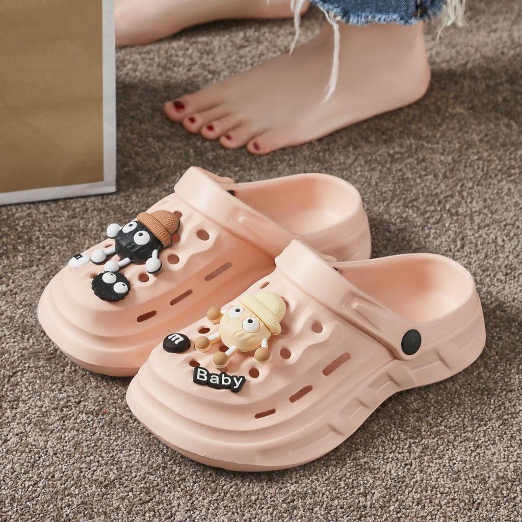 New Closed-Toe Women's Sandals: Summer Outdoor Non-Slip, Anti-Odor EVA Beach Shoes