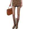 Retro Brown Lace Hollow Mesh Fishing Net Socks Vertical Pattern Embroidery Pantyhose Thin Summer Suitable for Men And Women