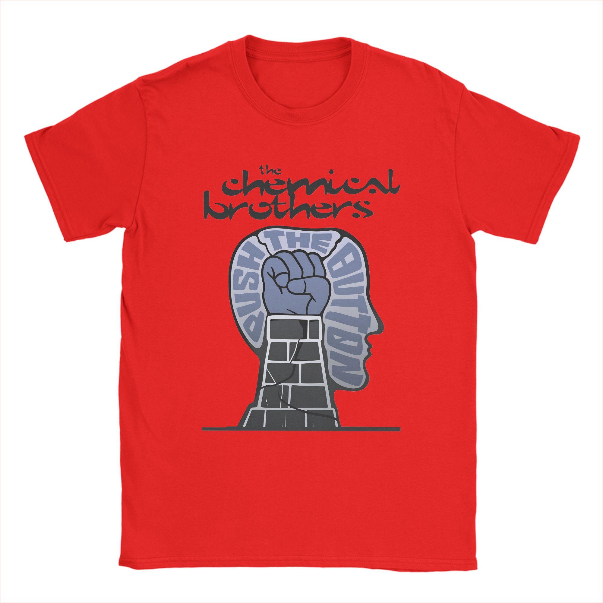 

Unisex The Chemical Brothers Band T Shirt 100 Cotton Clothing Vintage Short Sleeve O Neck Tees Plus Size TShirts S