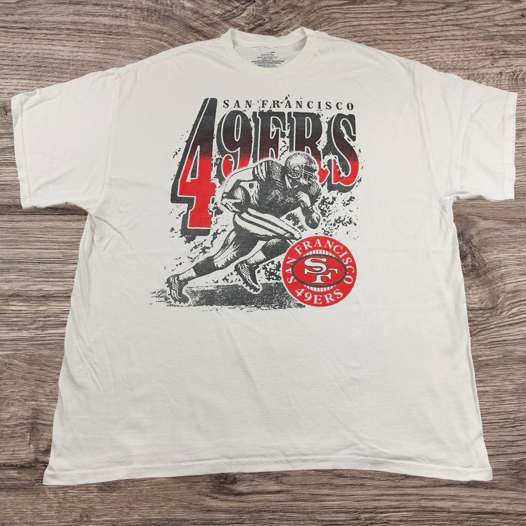 San Francisco 49ers / Junk Food Clothing / Graphic T-Shirt Adult Size Medium Unisex T-Shirt
