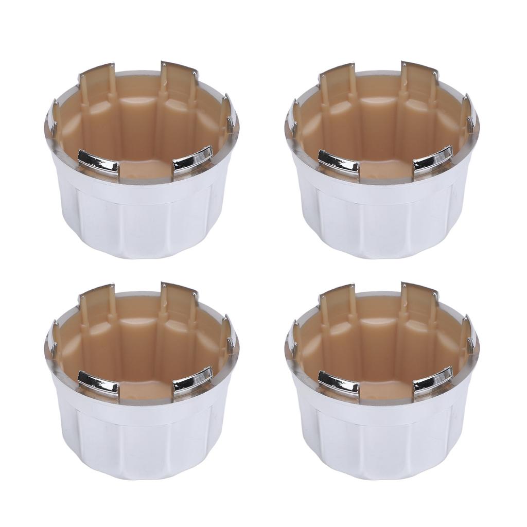 4Pcs ATV Tire Wheel Hub Cap Electroplating Finish Center Wheel Hub Cap Cover for 8Inch 10inch 12inch 14inch Alloy