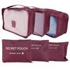 6Pcs Set Storage Bag Clothing Sorting Bag Luggage Suitcase Packing Organizer for Travelling
