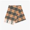 Burberry 8089369 B9368 Check Cashmere Fringe Muffler