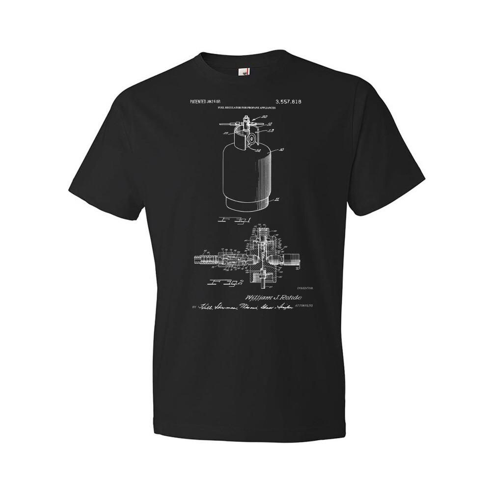 Propane Tank Patent Shirt Garage Shirt Kitchen Shirt Cooking Apparel Bbq Gift XXXXL