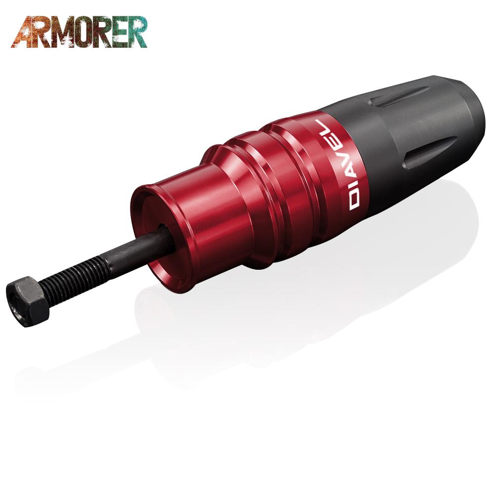 Universal Exhaust Sliders Crash Pads Protector Frame Falling Protectors For Ducati Diavel X Diavel/S Diavel 1260  Diavel