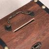 Cofanetto del Tesoro con Serratura Scatola Portaoggetti del Tesoro Vintage Salvadanaio Organizzatore Scatola di Risparmio Custodia con Serratura per Casa Decorazione Retrò
