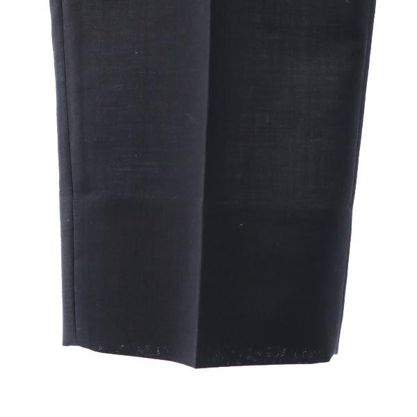 Gucci Italian Mohair Blend Center Press Slacks Pants 40 Black Women Used