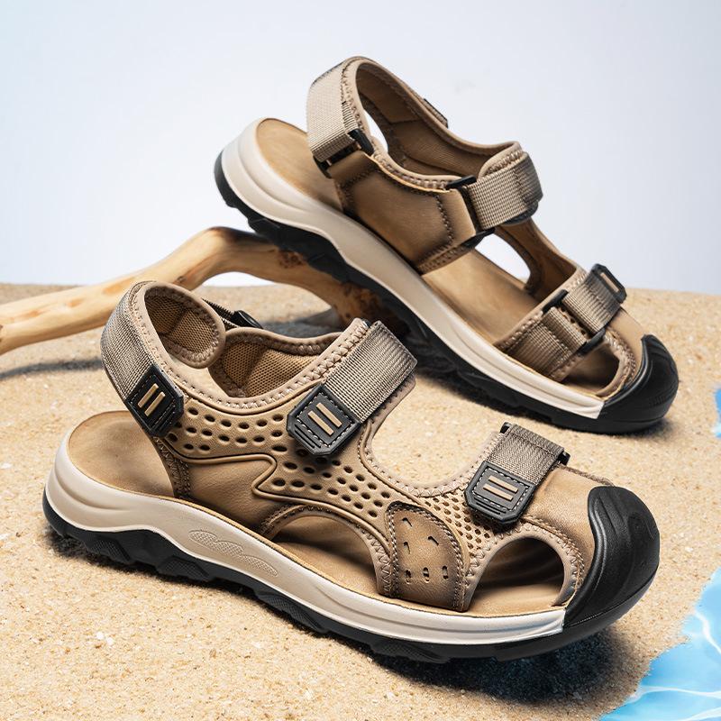 Men's Shoes Summer New Light and Breathable Casual Soft-soled Sports Sandals Men's Fashion Trend Outdoor Beach Shoes