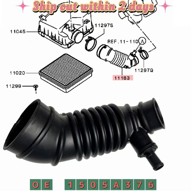 air Intake pipe For Mitsubishi L200 Triton KB4T KK3T KL3T Pajero Sport Nativa KG4T KH4W 4D56 1505A376 1pc