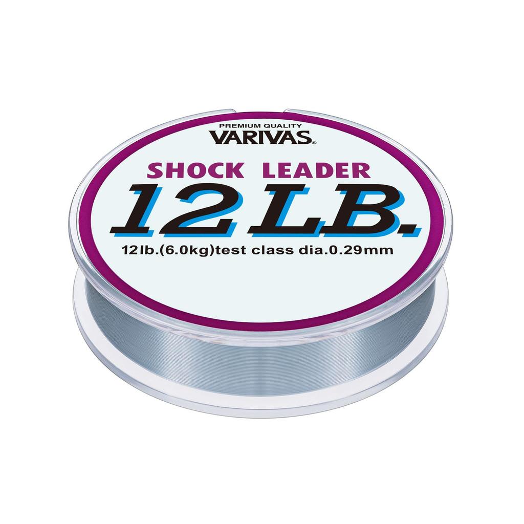 Morris Varivas Shock Mist Gray Leader, Nylon, 50m, #3, 12lb,