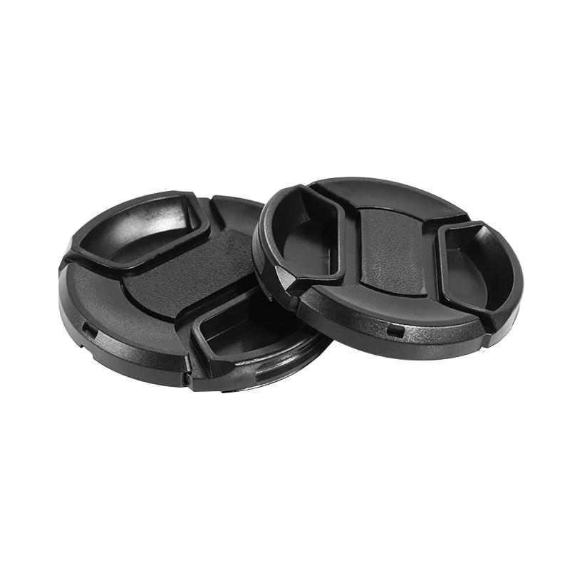 Universal Camera Lens Cap 39mm to 82mm Sizes Front Protector for Fuji Sony Cameras Compatible with Various Lenses 1pcs