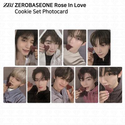 [KEIN COOKIE] ZEROBASEONE Rose In Love Cookie Set Fotokarte SUNGHANBIN ZHANGHAO