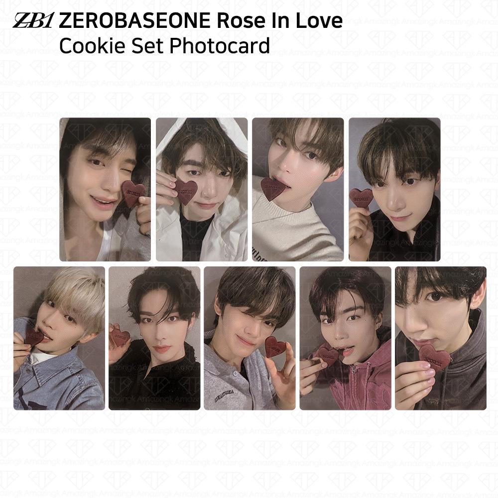 [NO COOKIE] ZEROBASEONE Rose In Love Cookie Set Photocard SUNGHANBIN ZHANGHAO