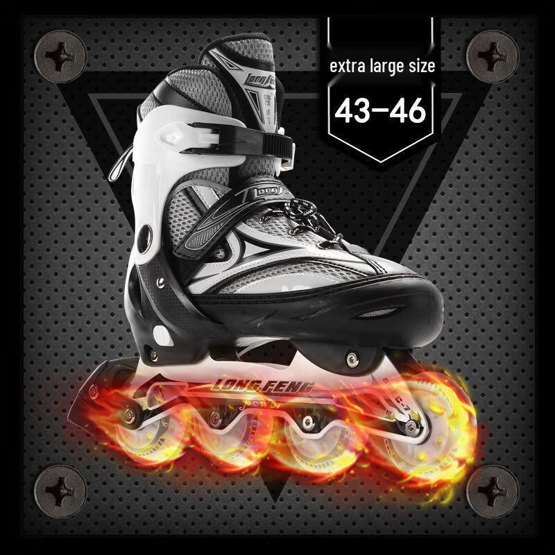 CHIWANG Longfeng Adult Adjustable Inline Skates