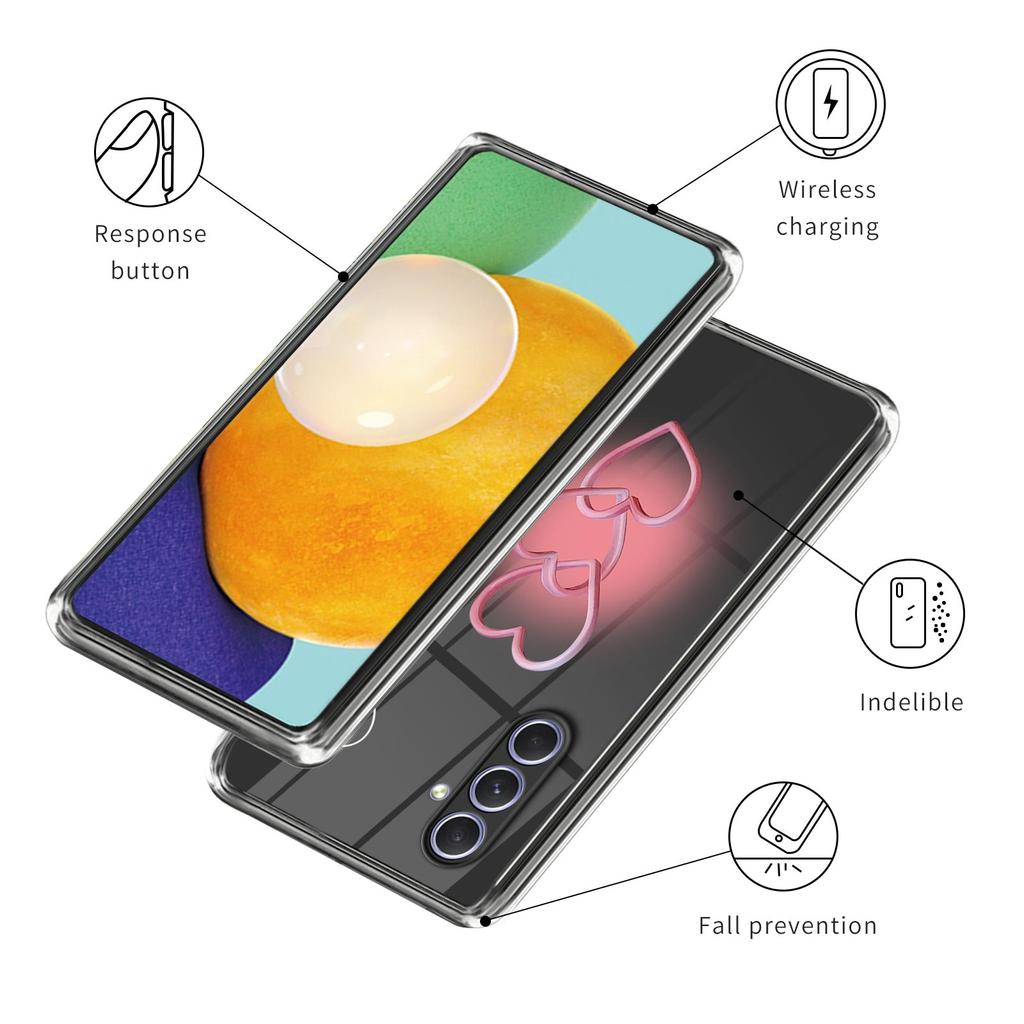 For Samsung Galaxy A34 5G TPU Cover Pattern Printing Shockproof Protective Phone Case