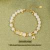 Xingcheng S925 Hetian Jade Bamboo Double Bracelet - Chinese Niche Style Jewelry