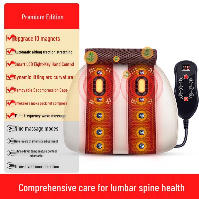 YingErDe Neck and Back Airbag Massage Cushion