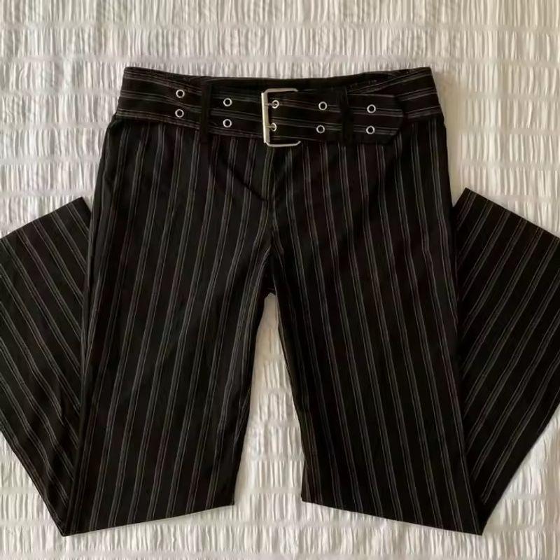 Pants Export Fashion New Arrival Letters Print Casual Pure Color Pants American Fashion Elastic Waist Basic Pants