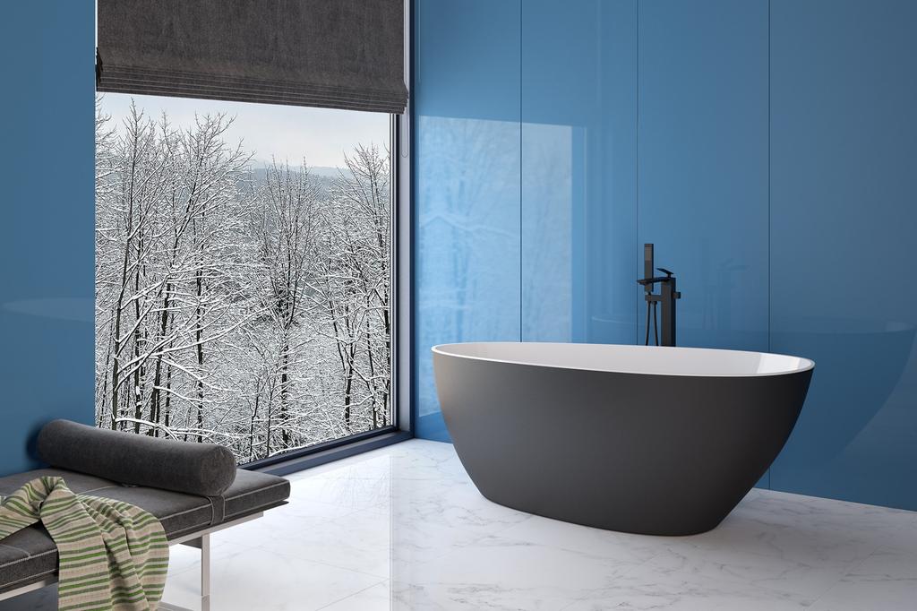 ASPIRA Gold Floor-standing Bathtub Tap Besco