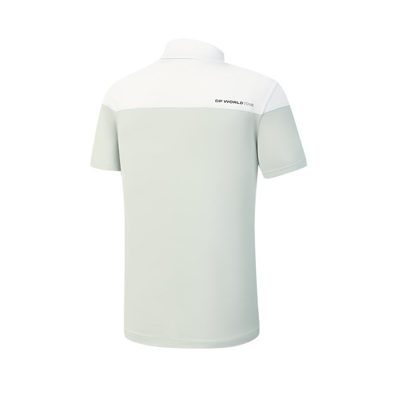 FILA Golf Series Fashion Simple Classic Basic Sports Casual Comfortable Cool Touch Knitted Short Sleeve Polo Shirt Men tops A11M625120FGY