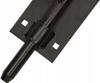 Gate latch 270 BLACK + PADLOCK