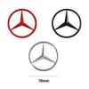 xmfk4 70mm 3D Metal Car Engine Badge Hood Emblem Decor Sticker For Mercede Benz S320 W164 W203 W204 W168 C180 E320 A200 CLA CLK CLS ML