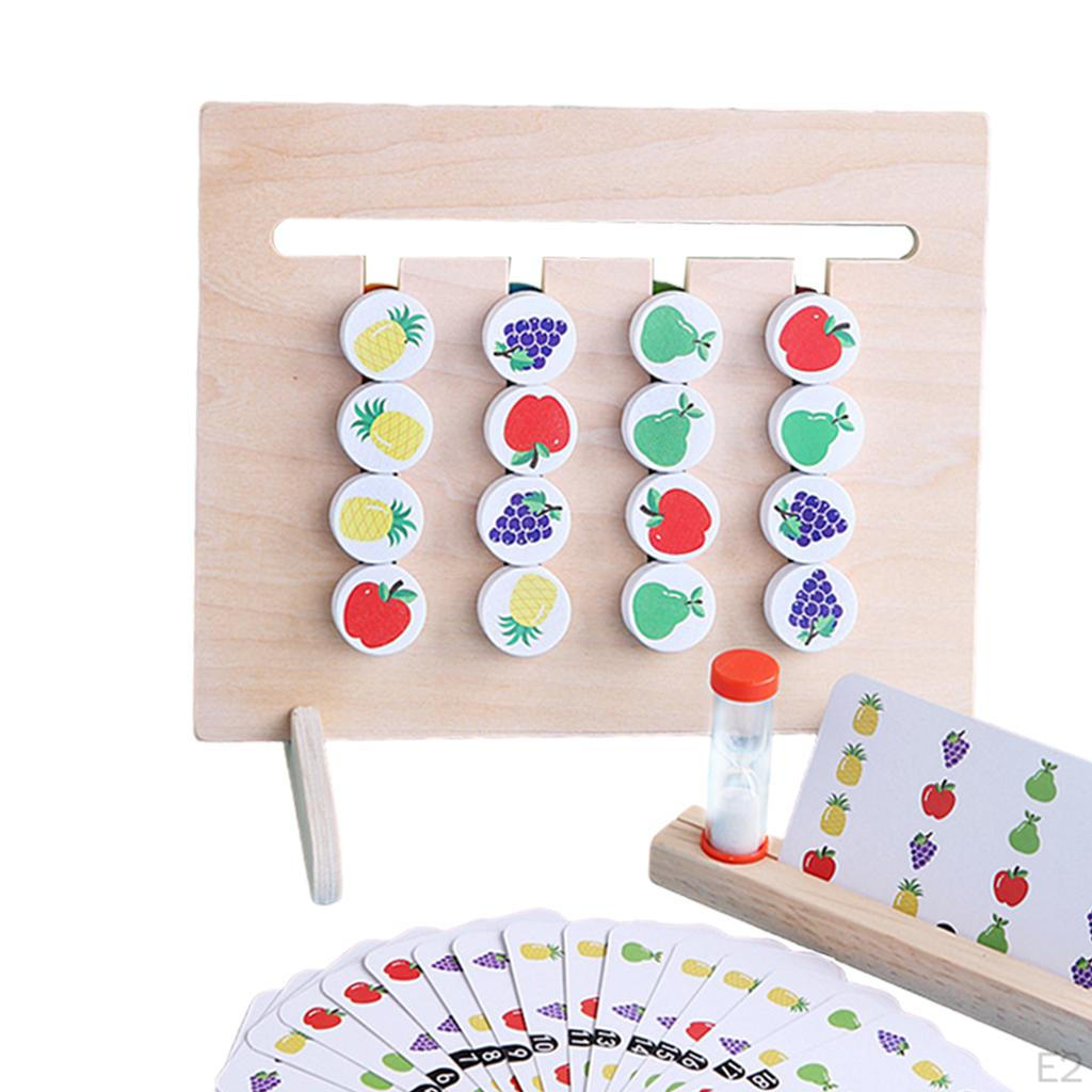 puzzle playing Color Shape Sorting Logical Memory Toy