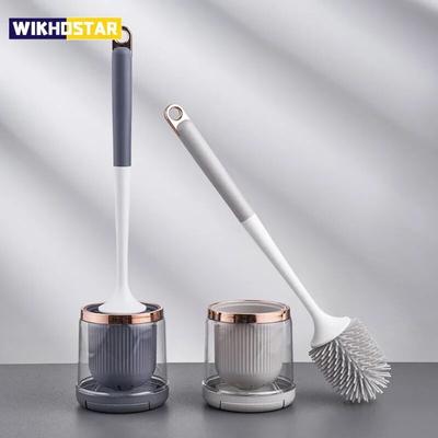 Luxus-Toilettenbürste für Badezimmer, Wandmontage, schnelle Entleerung, sauberes Werkzeug, Reinigungsbürste, Badezimmer-Zubehör-Sets
