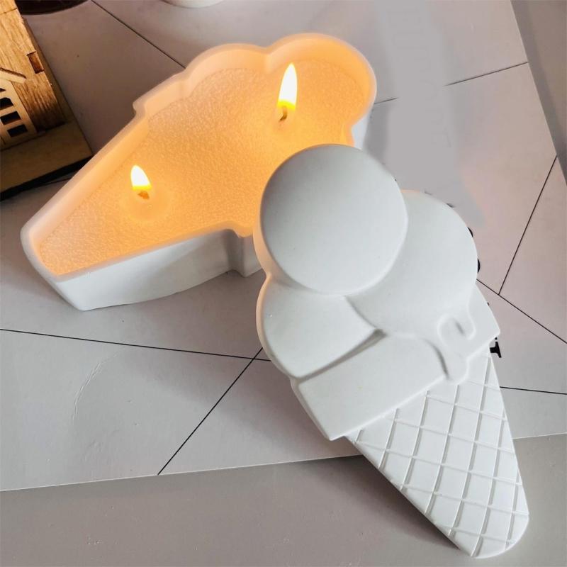 Silicone Mold for Making Ice Cream Candle Cup Jar Storage Tray Container Making Mould for Parties and Family Activity