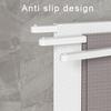 Towel Rack 3 Poles 180 Degree Rotation Wall-mounted Punch-free Bathroom Bath Ball