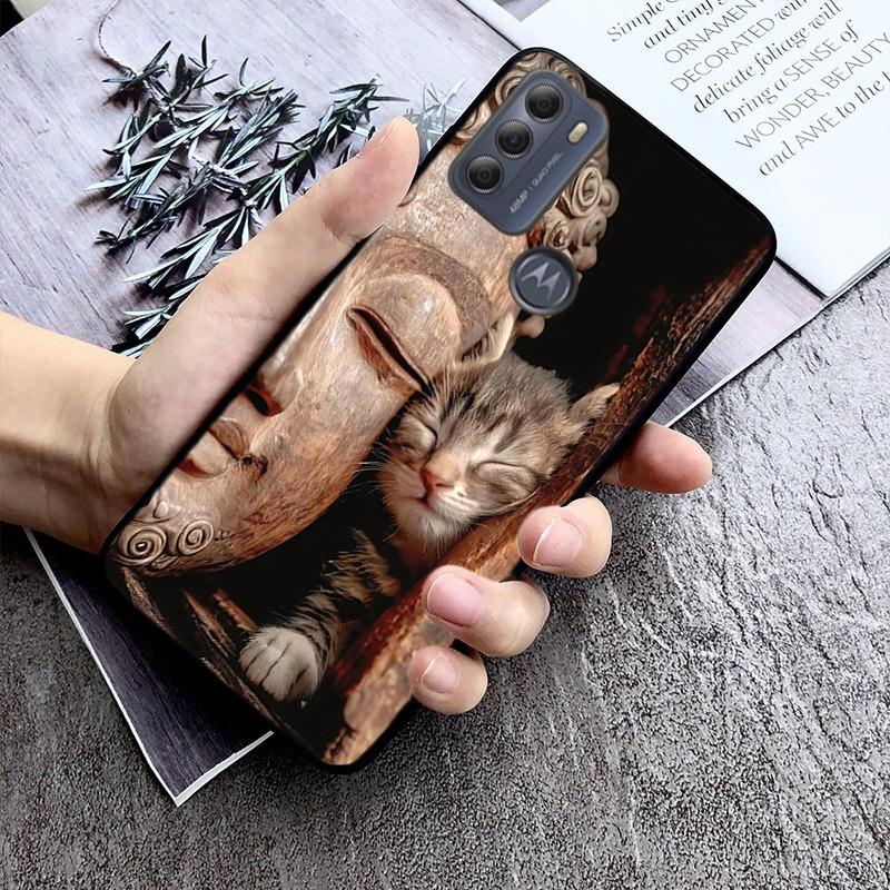 Phone Case For Moto G86 G85 G75 G15 G05 G56 G72 G53 G54 G84 G60 G31 G32 G24 G 5G G Play Buddha