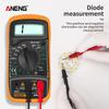 ANENG AN8205C Multimetro Tester Meter With Volt Ohm Digital Multimeter AC/DC Ammeter Thermocouple LCD Backlight Portable