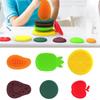6pieces Sensory Stones For Kids Textured Pad Toy For Stress Relief And Attention Great For Classroom Teaching Purpose