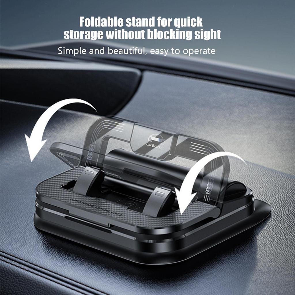Car Mount 360-Degree Rotation Adjustable Suction Base Phone Rack Car Phone Holders for Family Men Women Travel Driving