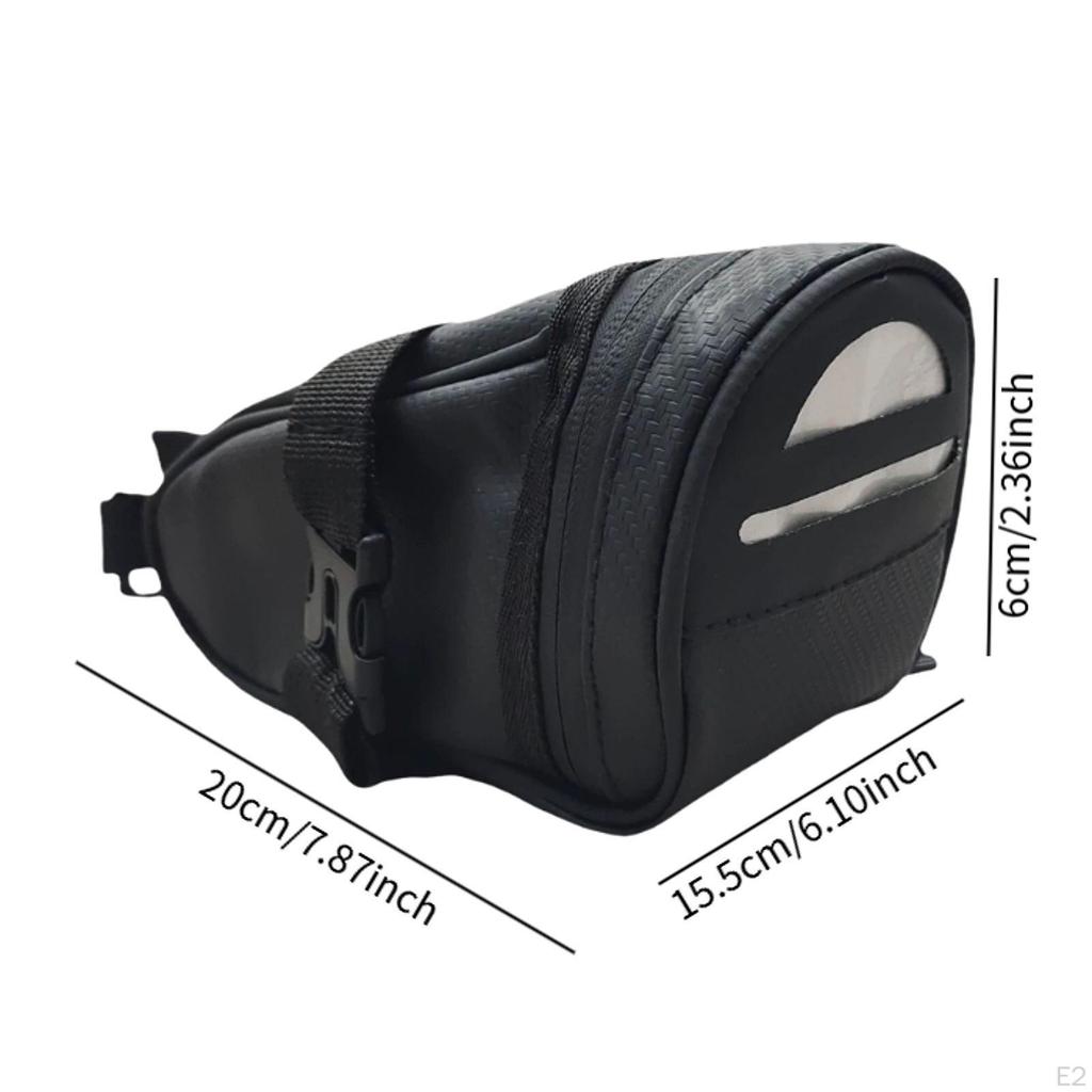 Bicycle Saddle Bag Rear Seat Pack Storage Practical Lightweight Trunk Cycling