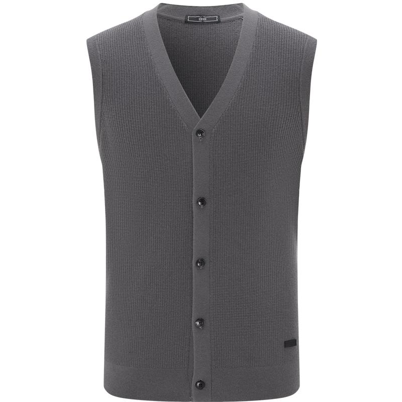 

EMZ Erdos Men s 100% Merino Wool V-Neck Vest L