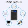 LP-E17 Dual Channel LCD USB Charger for  Eos 750D, Eos 760D, Eos M3 Camera and More (LP-E17-DL)