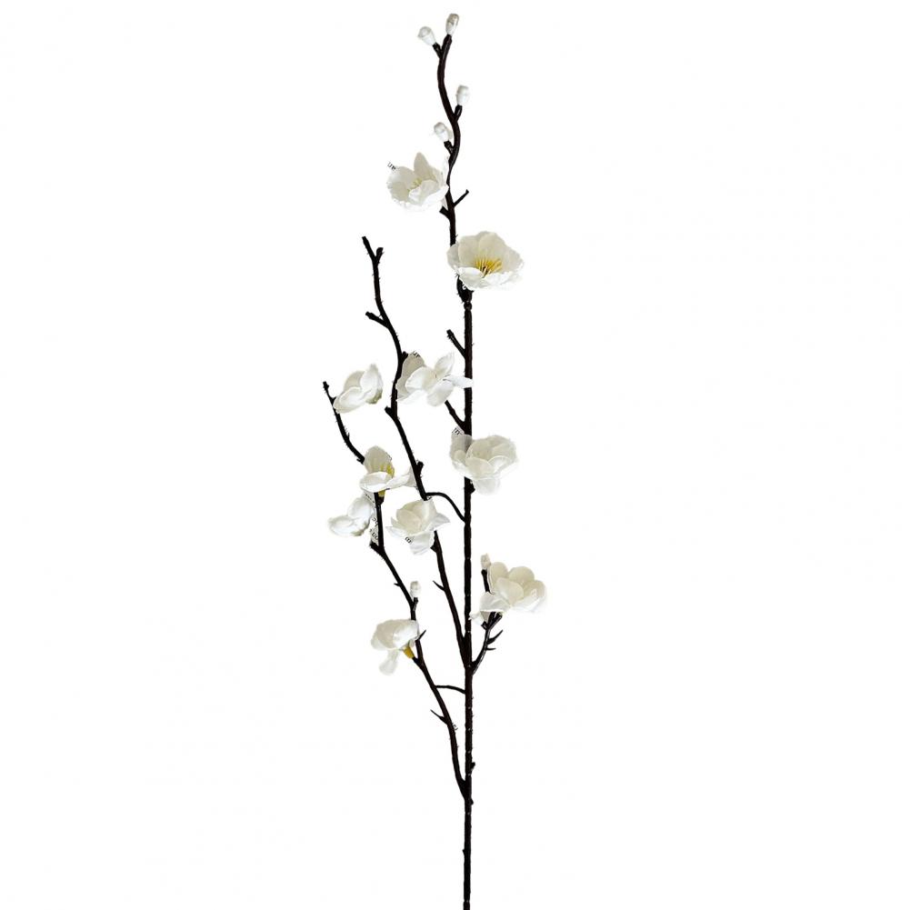 Fake Cherry Blossom Stem Artificial Flower Stem Plum Blossom Branches Faux Silk Cherry Blossom Stems Faux Wedding Flower Branch